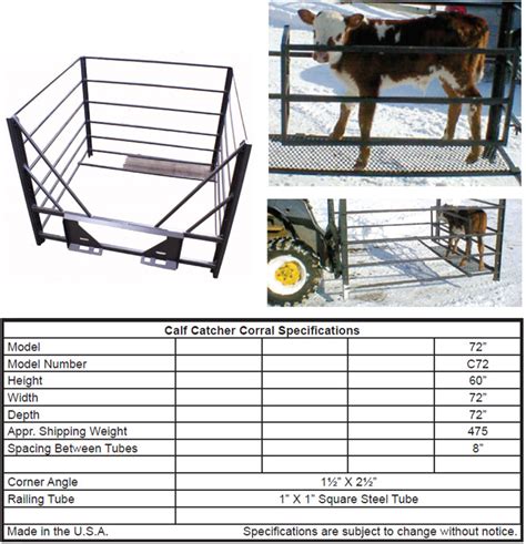 calf catcher for skid steer|3 point calf catcher.